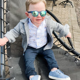 Simon Navy Blue Rounds Baby